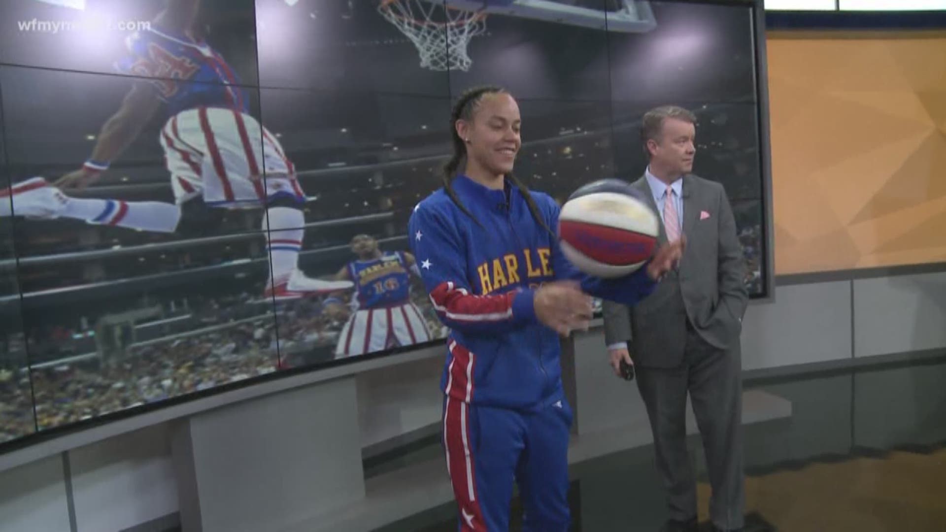 Harlem Globetrotters Visit The Triad