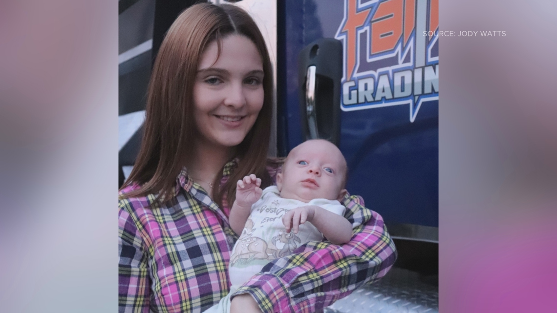 'I held him till I couldn't no more': A mother's grief after her 2-month-old son's death