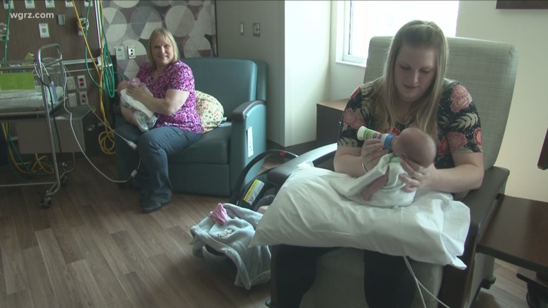 Three Sets Of Triplets At Sister's Hospital