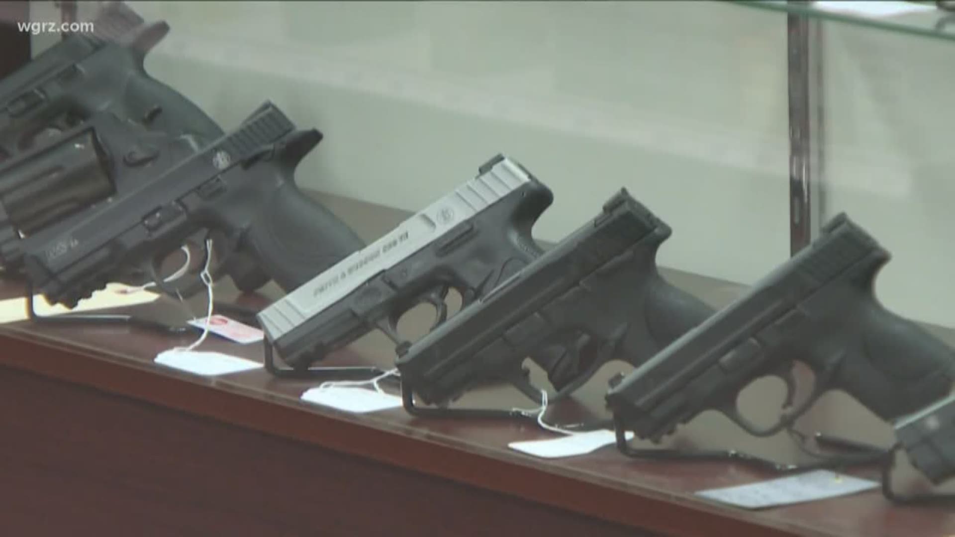 A new Red Flag Law goes into effect on Saturday. It will allow a State Supreme Court Justice to order guns seized from people the Judge finds could be a danger to themselves or others.