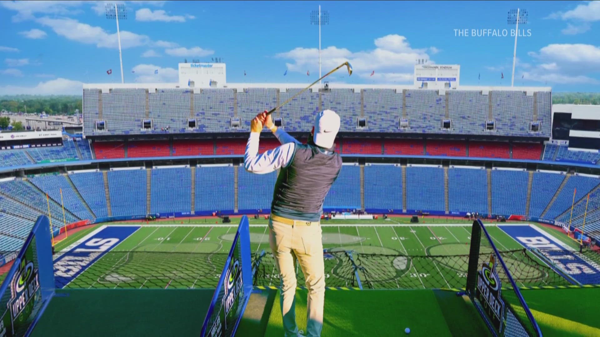 Upper deck golf coming to Highmark stadium this summer