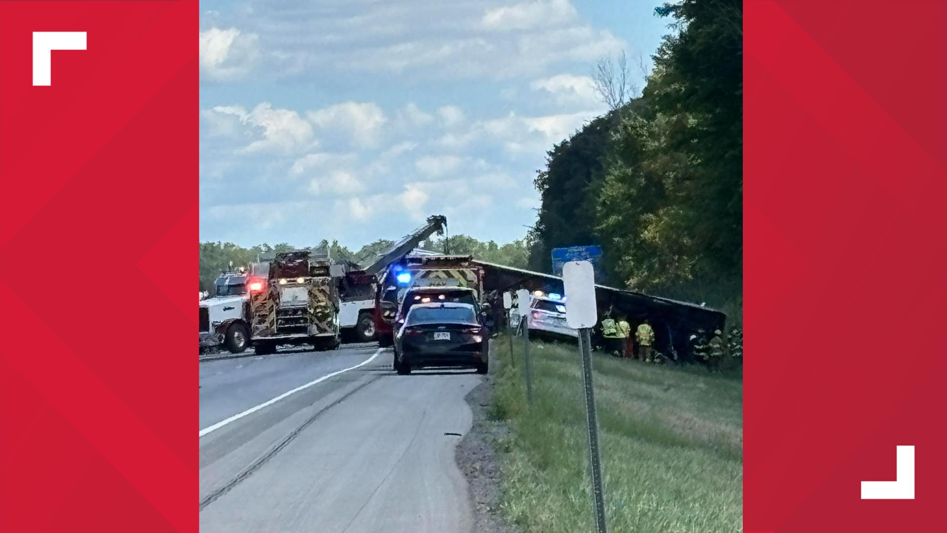 Fatal bus crash on I-90 East in Pembroke, New York kills multiple ...