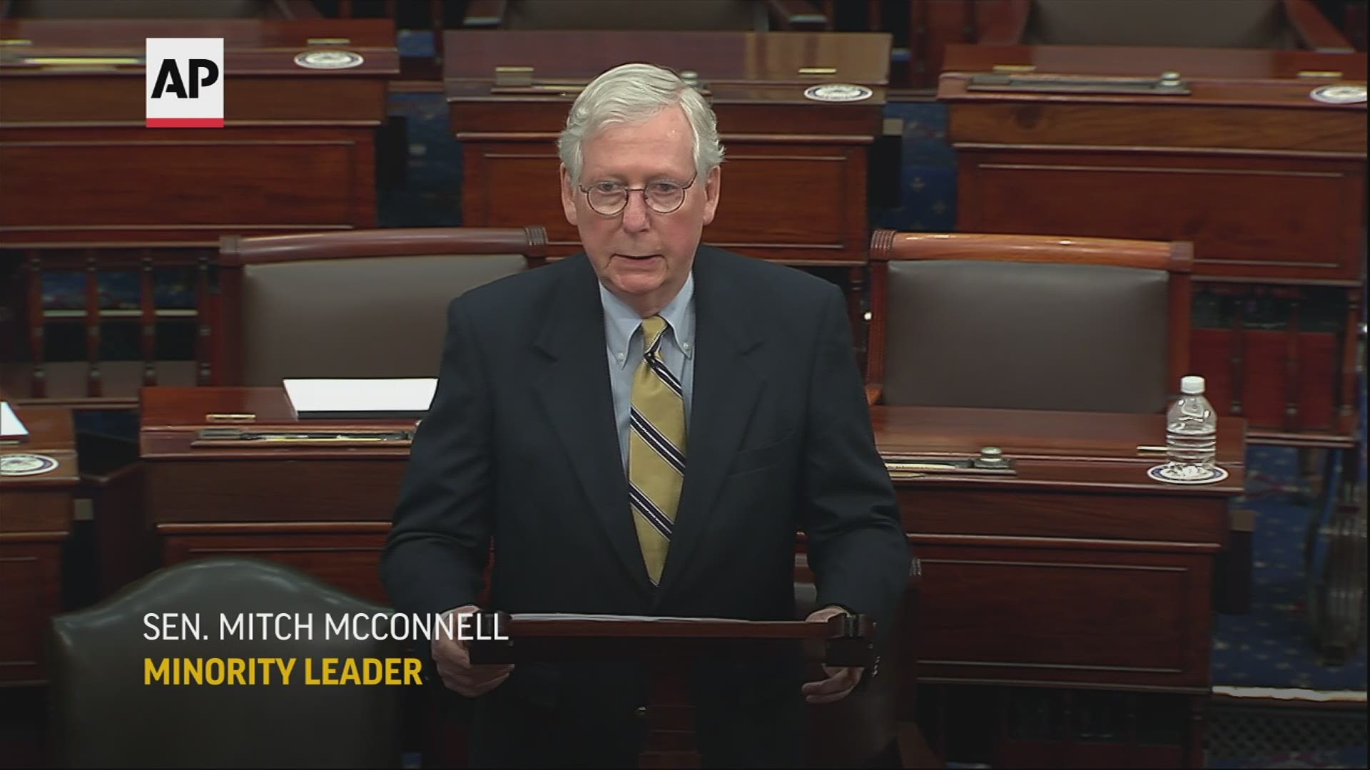 McConnell said he voted to acquit Donald Trump because he believes the Senate had no jurisdiction over a former president.