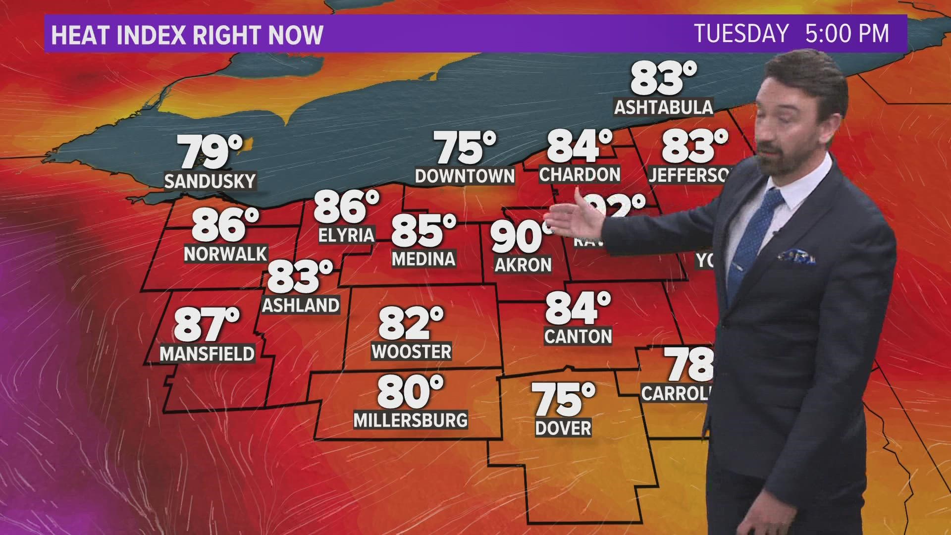 On the heels of severe storms, our next focus changes to heat...serious heat! Heat alerts are already posted for the entire Buckeye state.