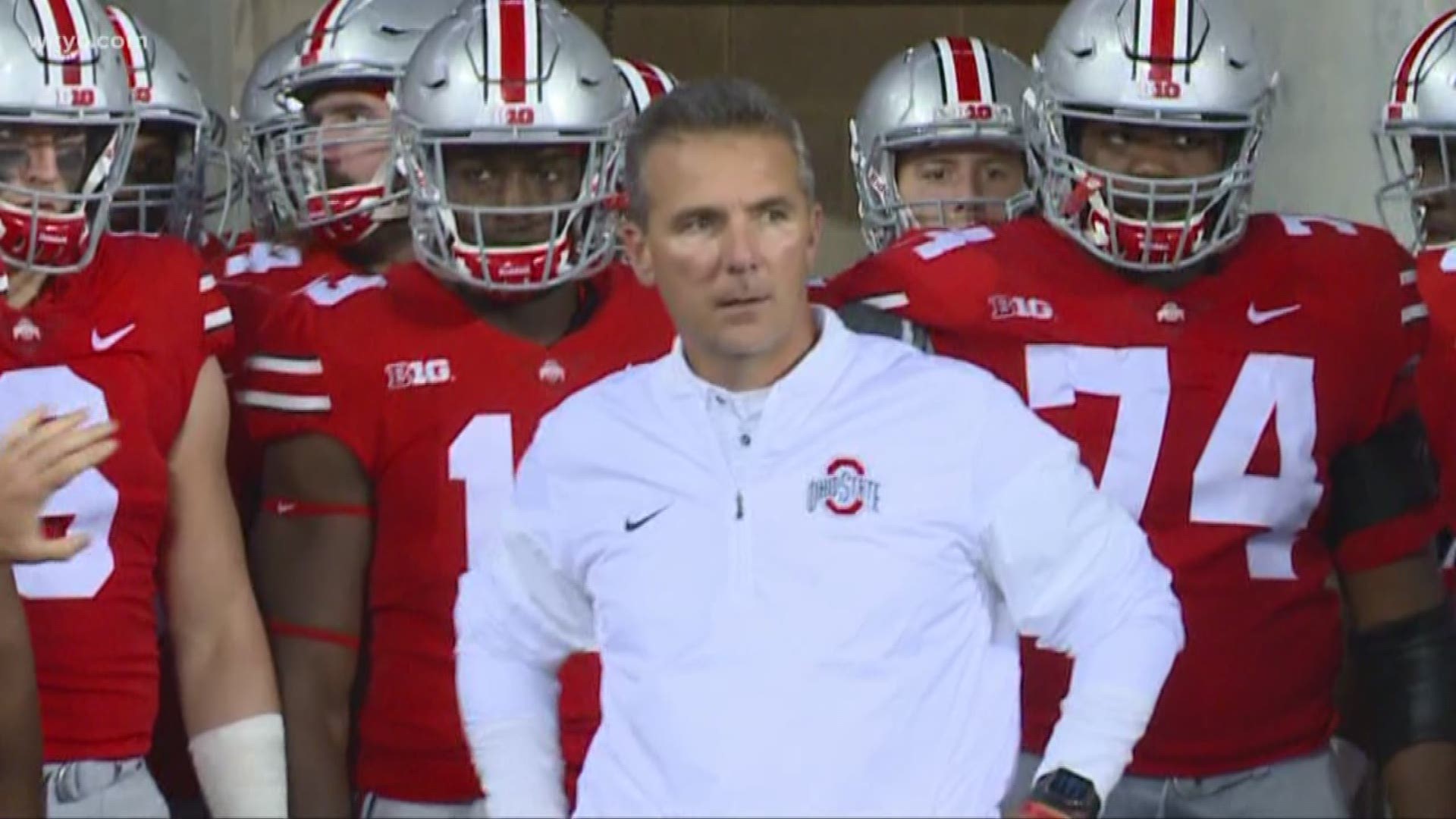 Aug. 22, 2018: WKYC's Austin Love is in Columbus as Ohio State trustees meet to discuss the future of football coach Urban Meyer.