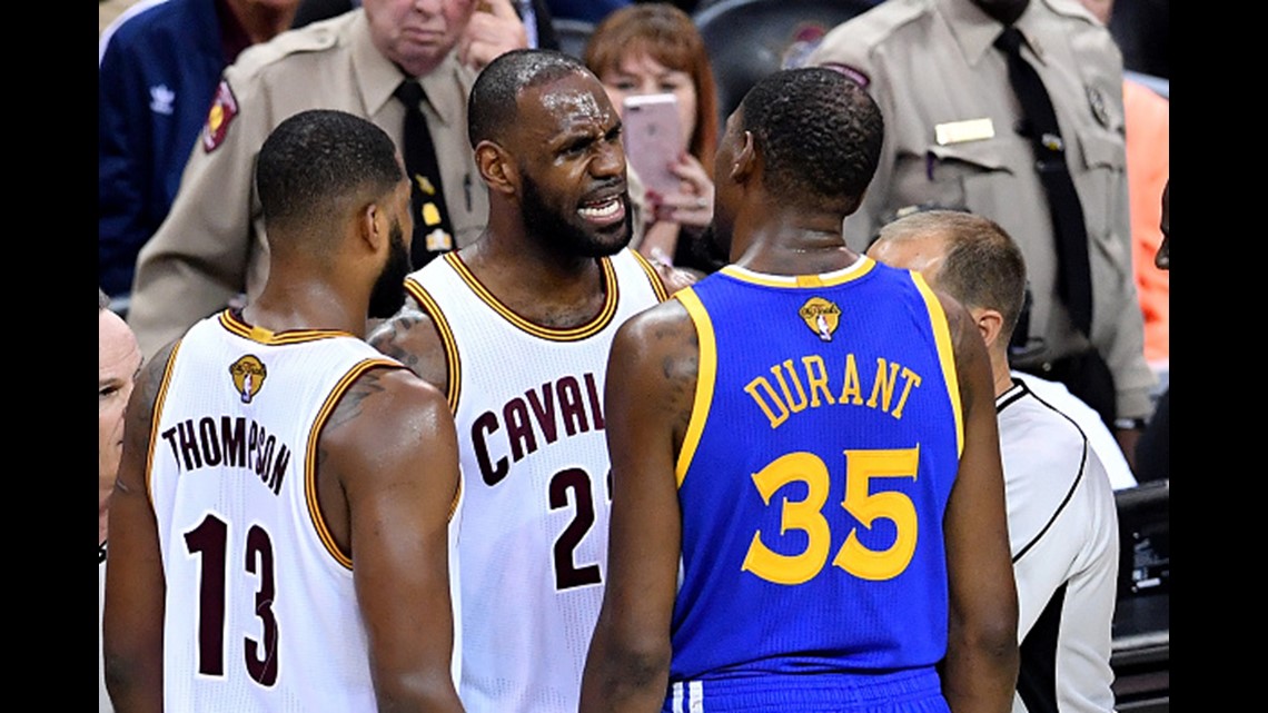 lebron james first finals
