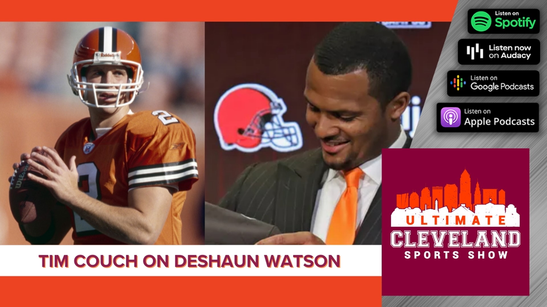 Tim Couch speaks highly of Deshaun Watson, calling him one of the best QBs in the league. He says the organization is doing a great job right now.