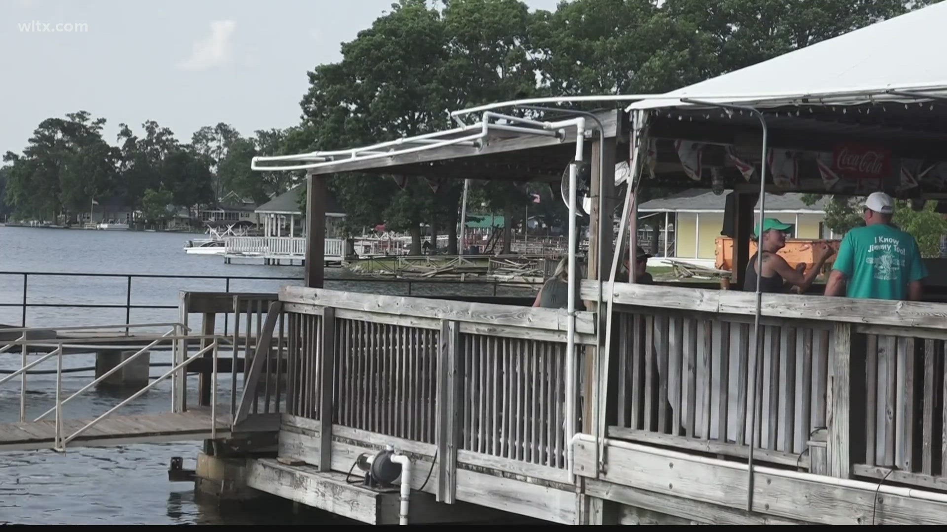 The old Buffalo Creek Marina will become Martin's Landing with new docks, a place to get gas, a new Mexican restaurant, and revamped cabins, as well.
