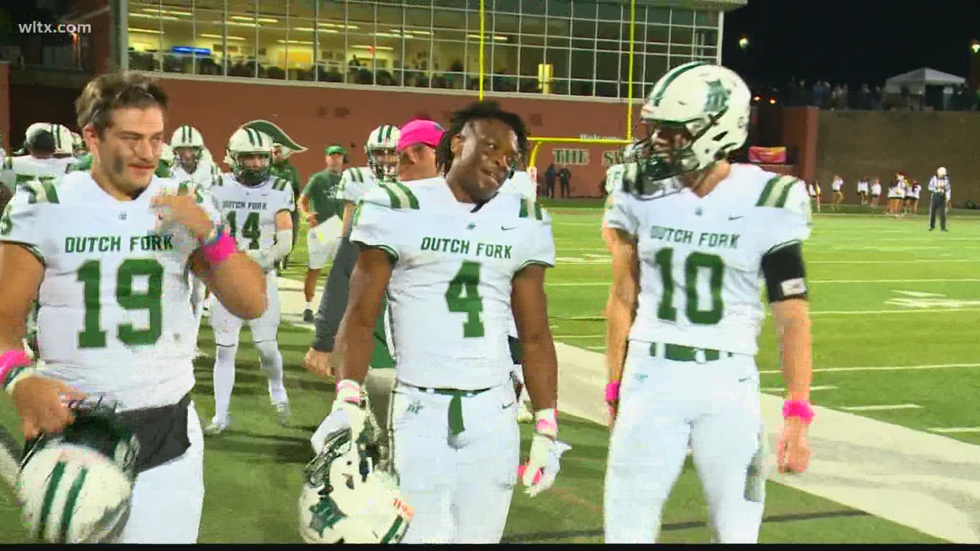 Dutch Fork running back Jarvis Green gives the details of his phone call from Clemson head football coach Dabo Swinney on Thursday night.