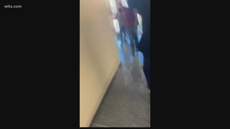 Students react to Blythewood High shooting hoax