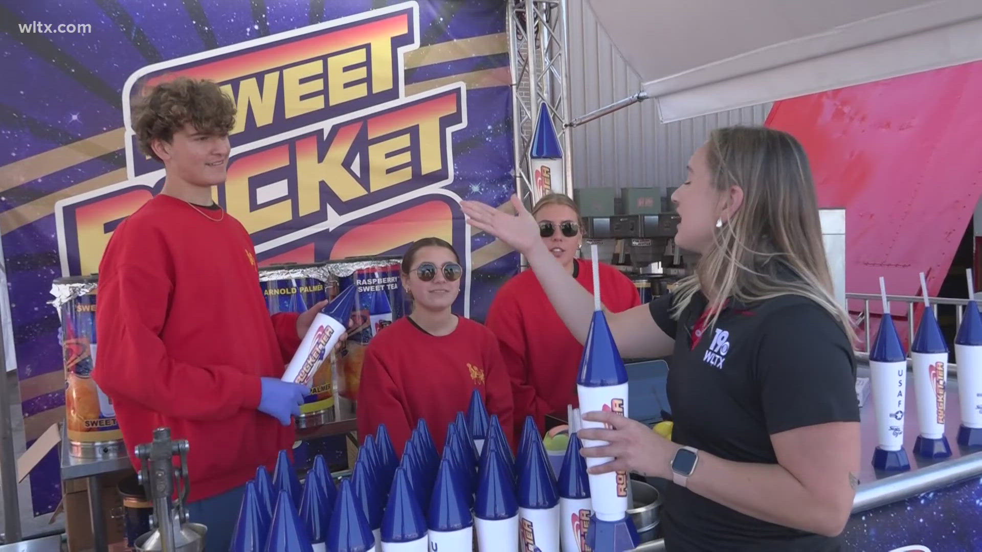 It's the sweet tea rocket drink at the State Fair and it comes in a replica rocket that you can take home.