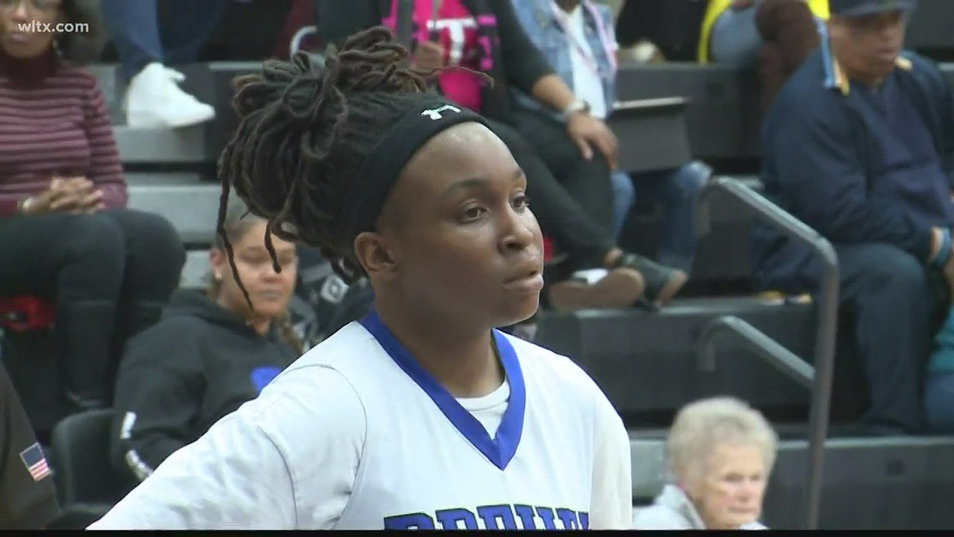 Dreher senior Haliyah Sumter will be playing college basketball at Coker College.
