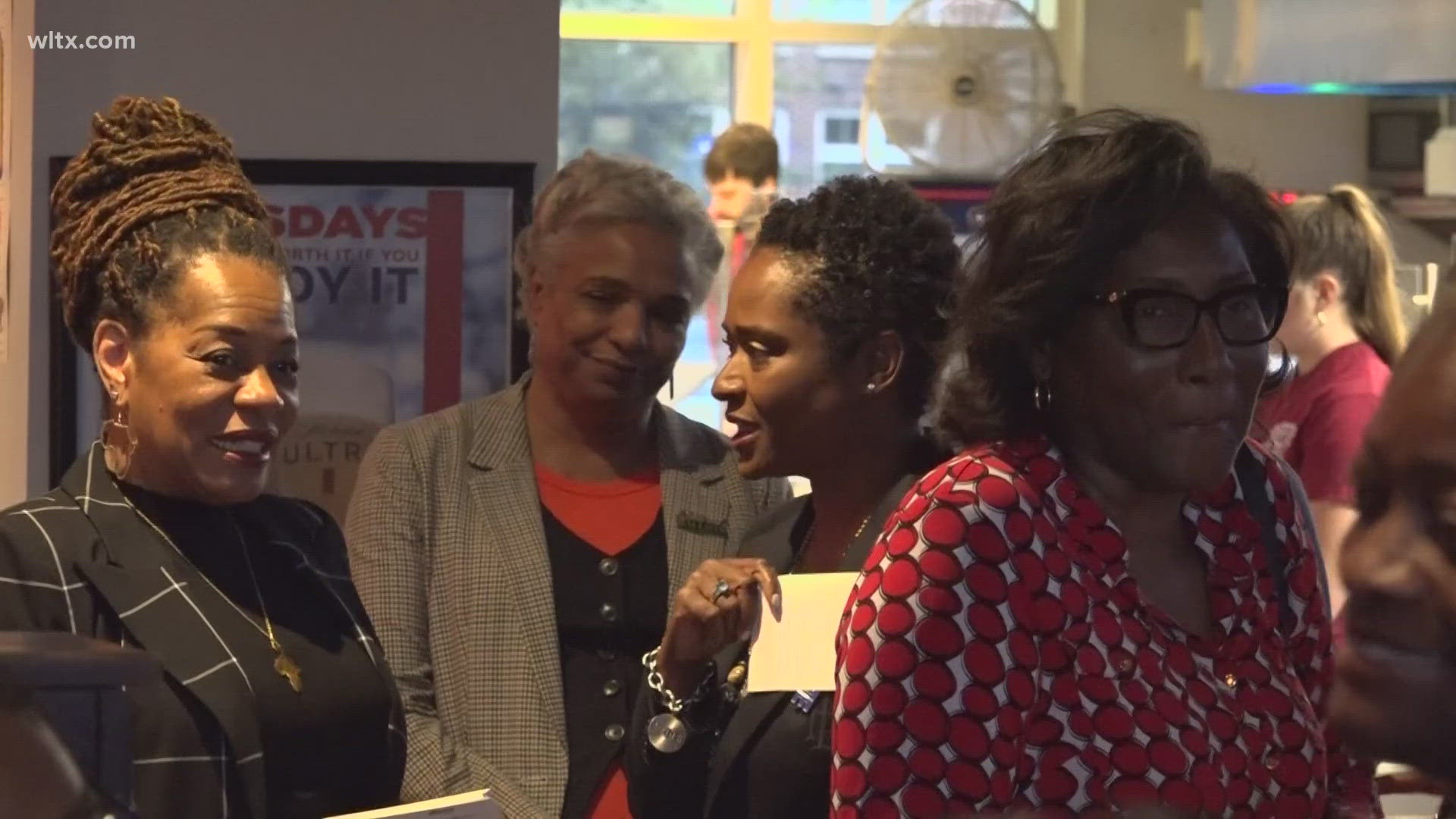 Women from all over the Midlands gathered together for a candidate meet-and-greet in the name of civic duty and informed voting.