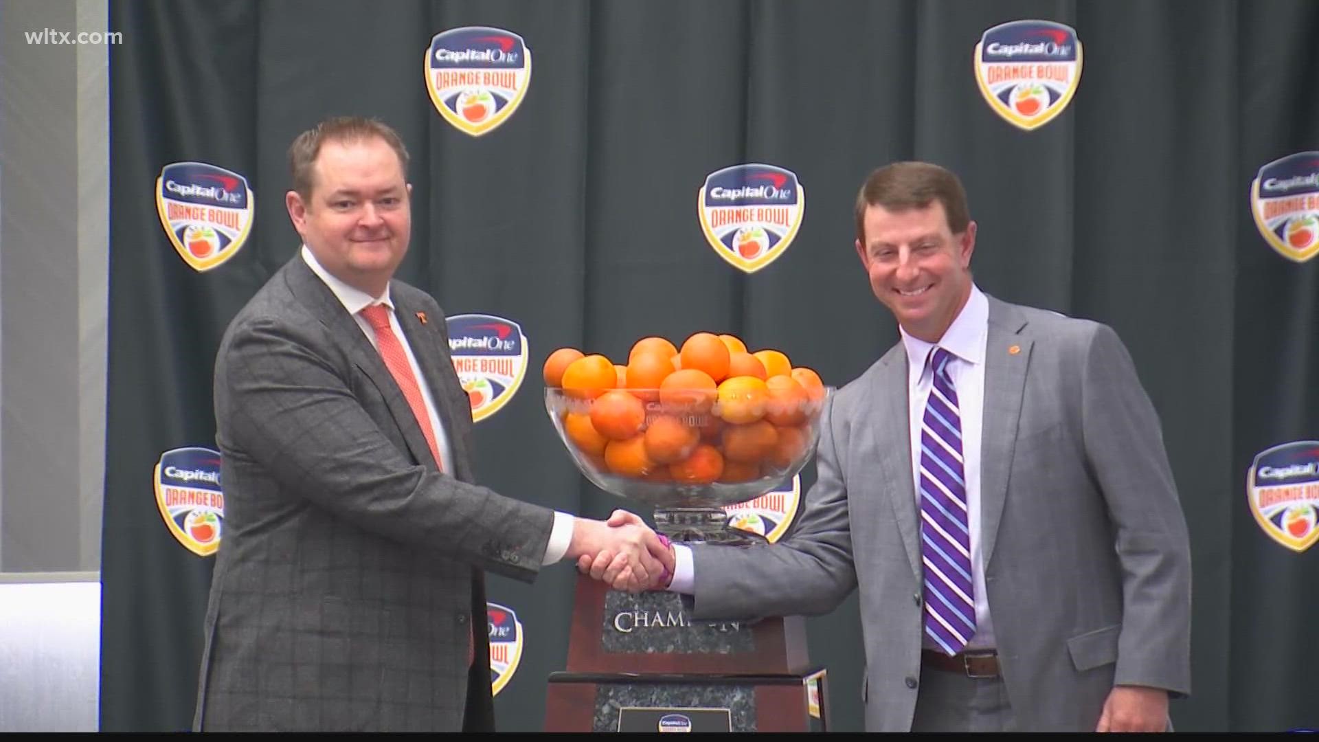 Tennessee and Clemson will meet in the Orange Bowl with both head coaches hoping the motivation to win will override the disappointment of not making the CFB playoff