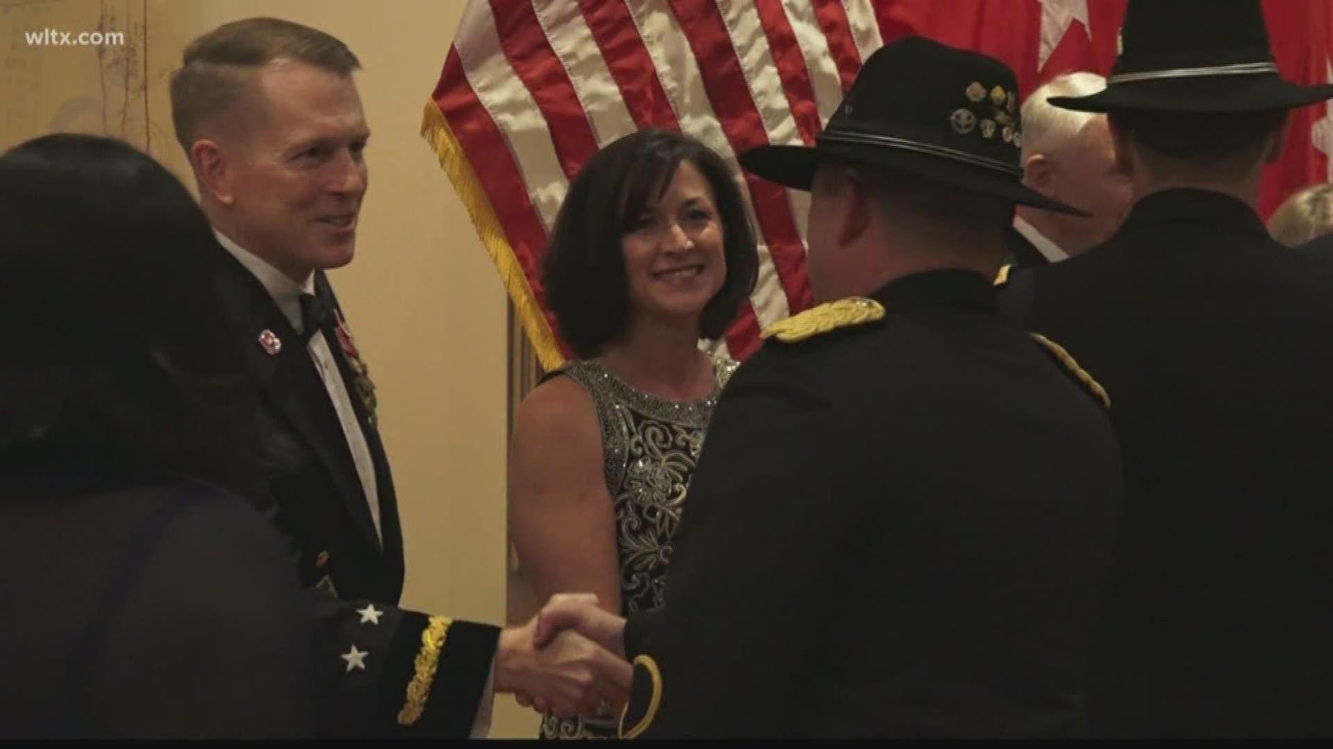 Hundreds of soldiers and their guests gathered at the Medallion conference center for the Third Army Centennial gala