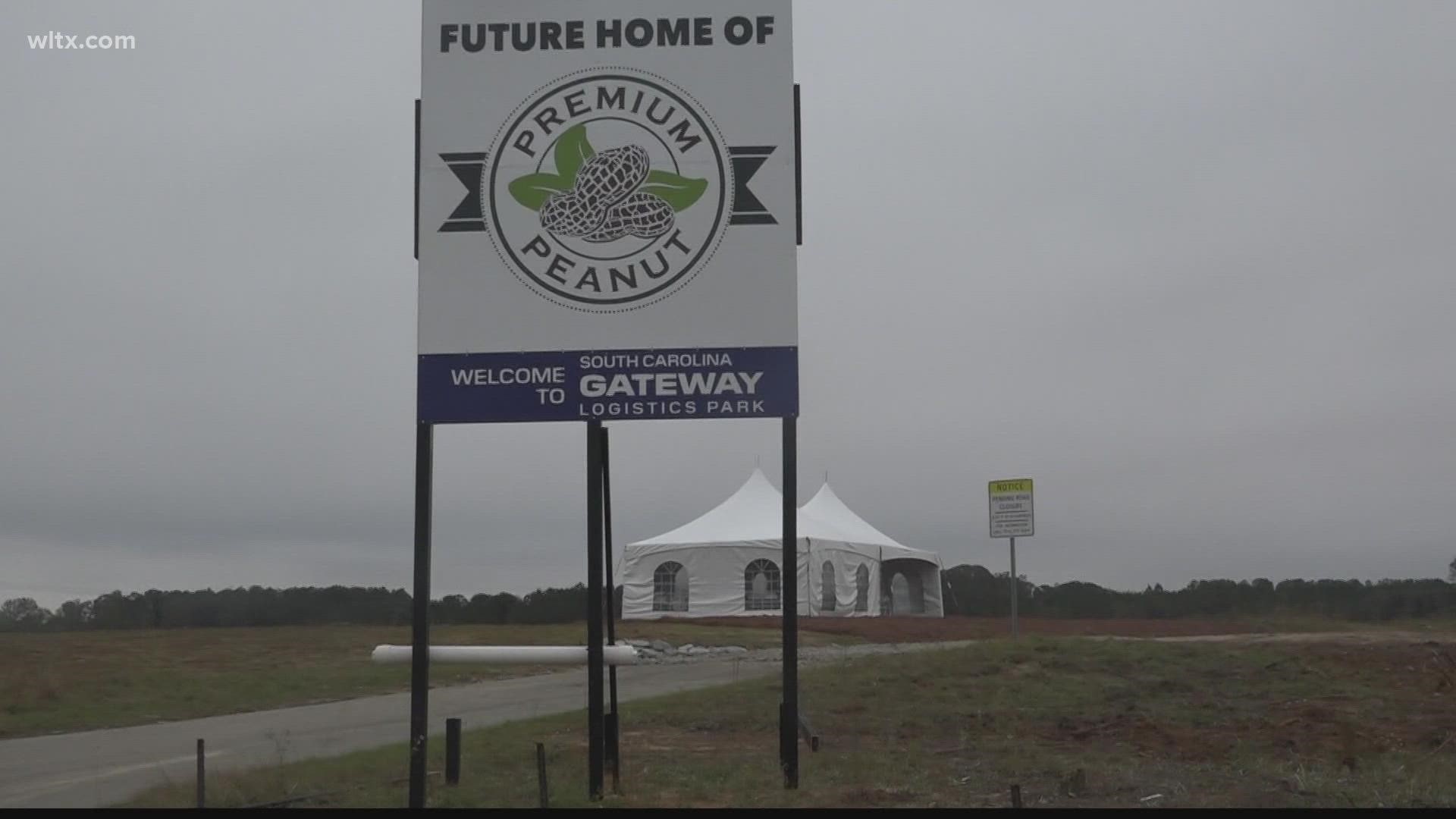 The plant is headed to Orangeburg county and will be the first of it's kind in the state.