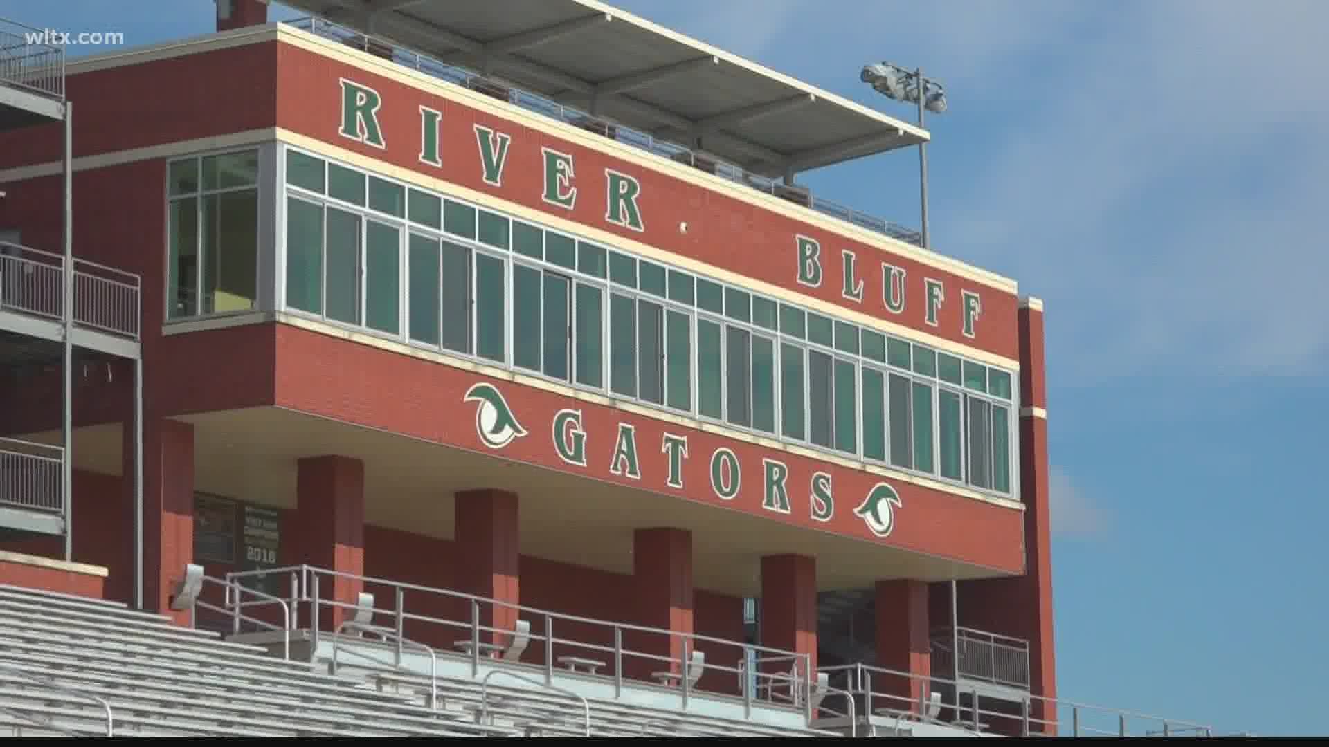 The postponements were made after three people associated with the River Bluff varsity program tested positive for COVID-19.