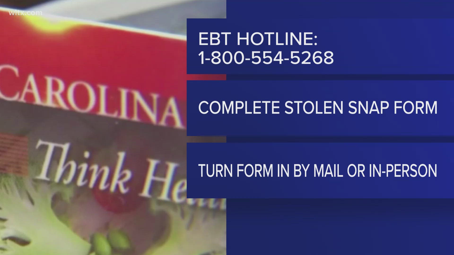 South Carolina DSS shares steps to recover stolen SNAP benefits, including card replacement, reporting fraud, and preventing future theft.