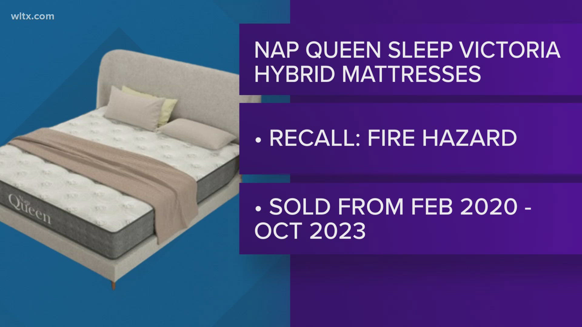 Adven group is recalling their Nap Queen hybrid mattress and Southern Telecom is recalling their lomi roll-on waxing kit.