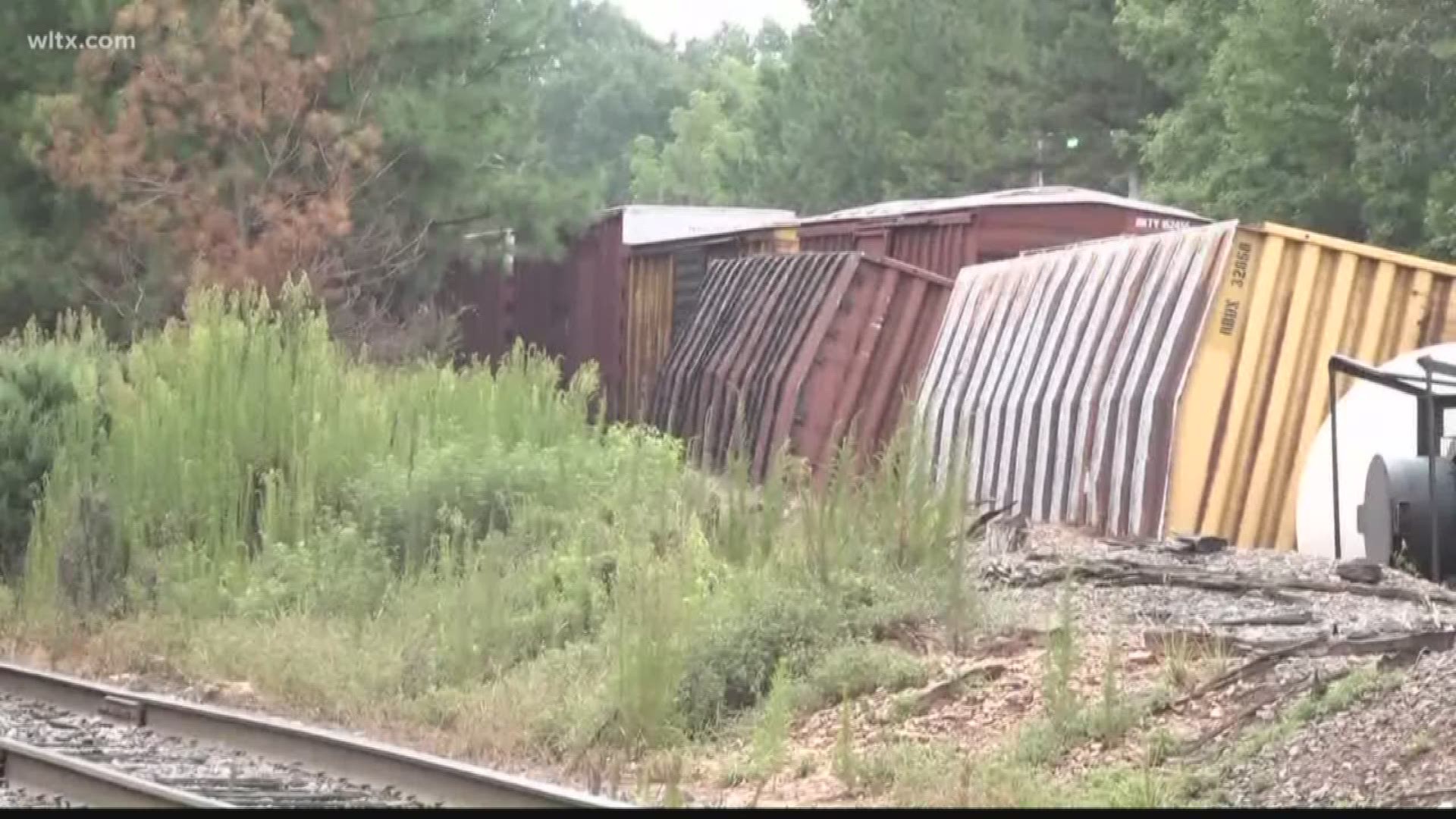 Train Derails in South Carolina, No Injuries Reported