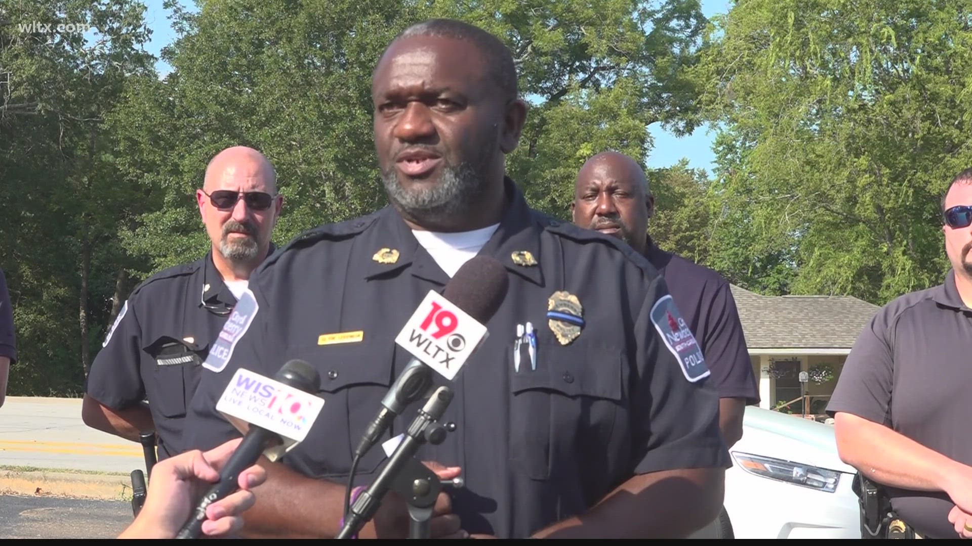 Newberry Police Chief Kevin Goodman said Lt. Michael Wood was the officer who died after a crash around 5:40 p.m. on Wednesday.