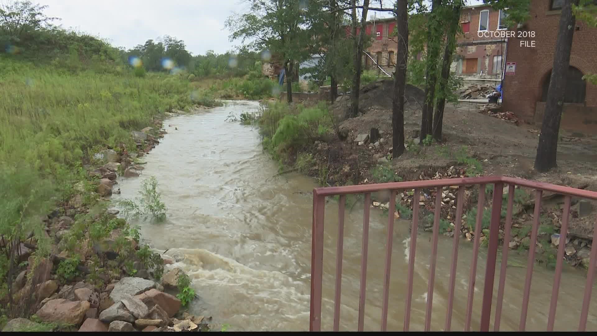 The plan, aimed at reducing or preventing the risk of flooding, is mandated by the federal government.