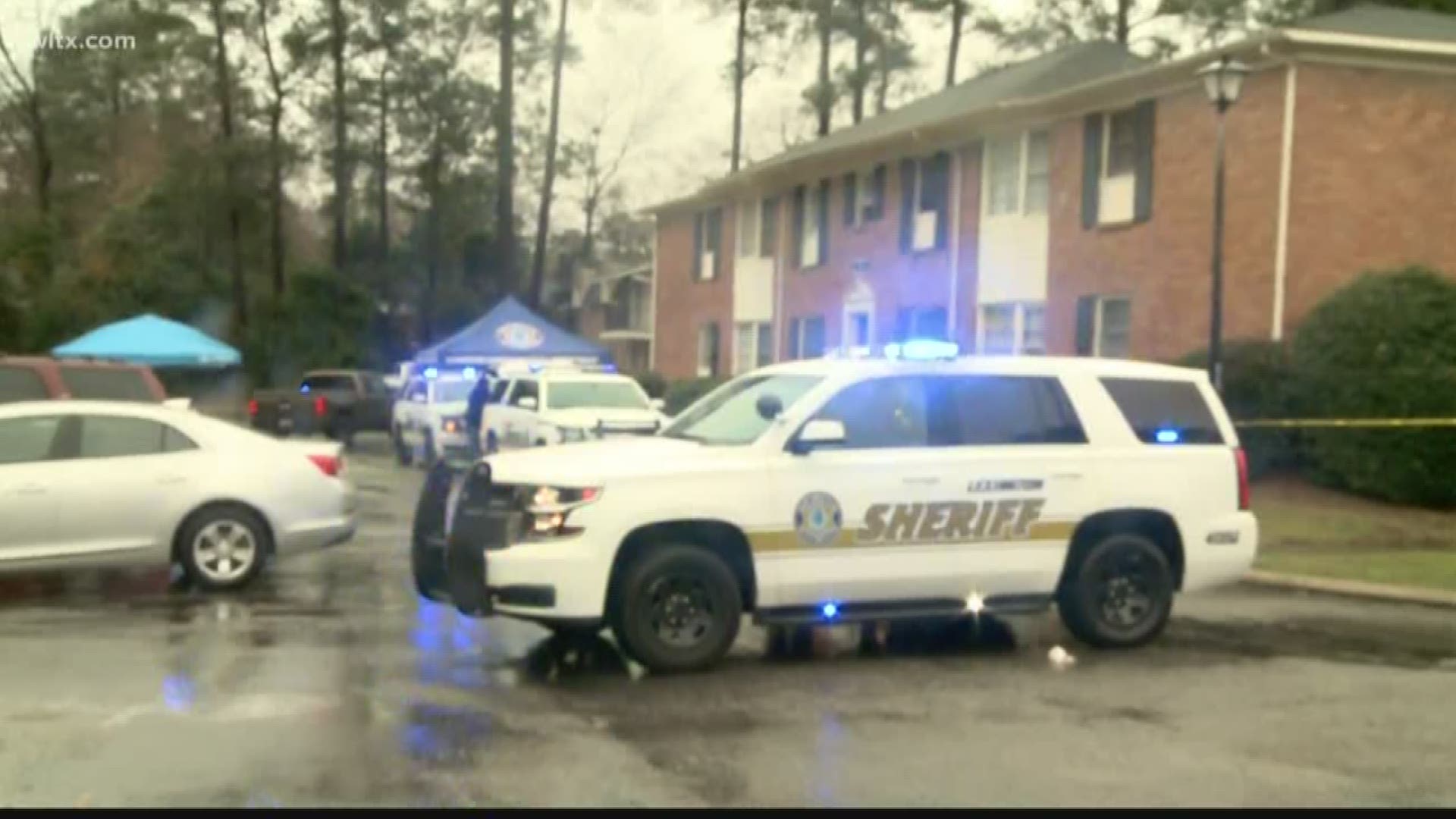 The shooting happened at the Woodland Village apartments on Butternut Lane