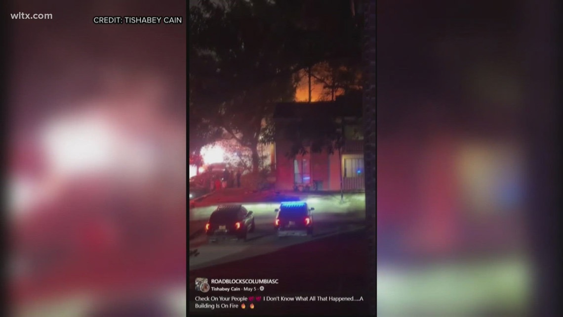 Fire at Richland County apartments