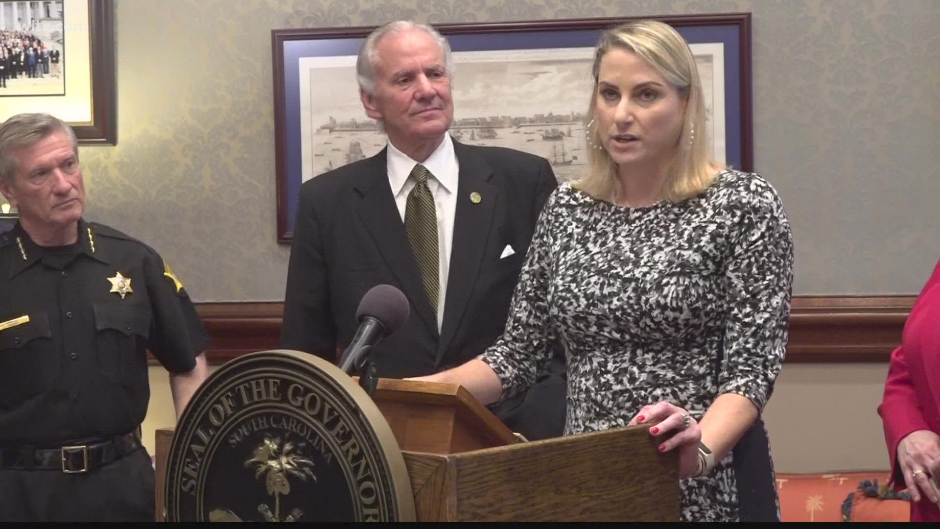 Gov. Henry McMaster announced Eden Hendrick as the executive director of the SC Department of Juvenile Justice. Hendrick was named acting director before.