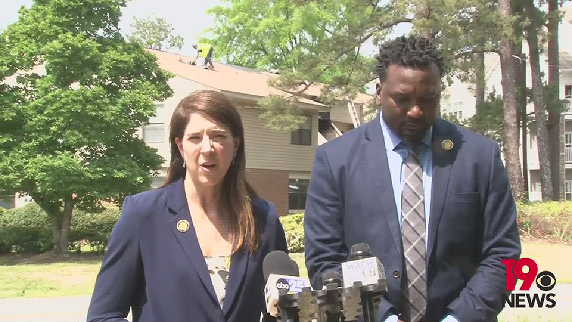 State reps. Heather Bauer and Jermaine Johnson addressed the fire and efforts to help the victims. The coroner has been called to investigate.