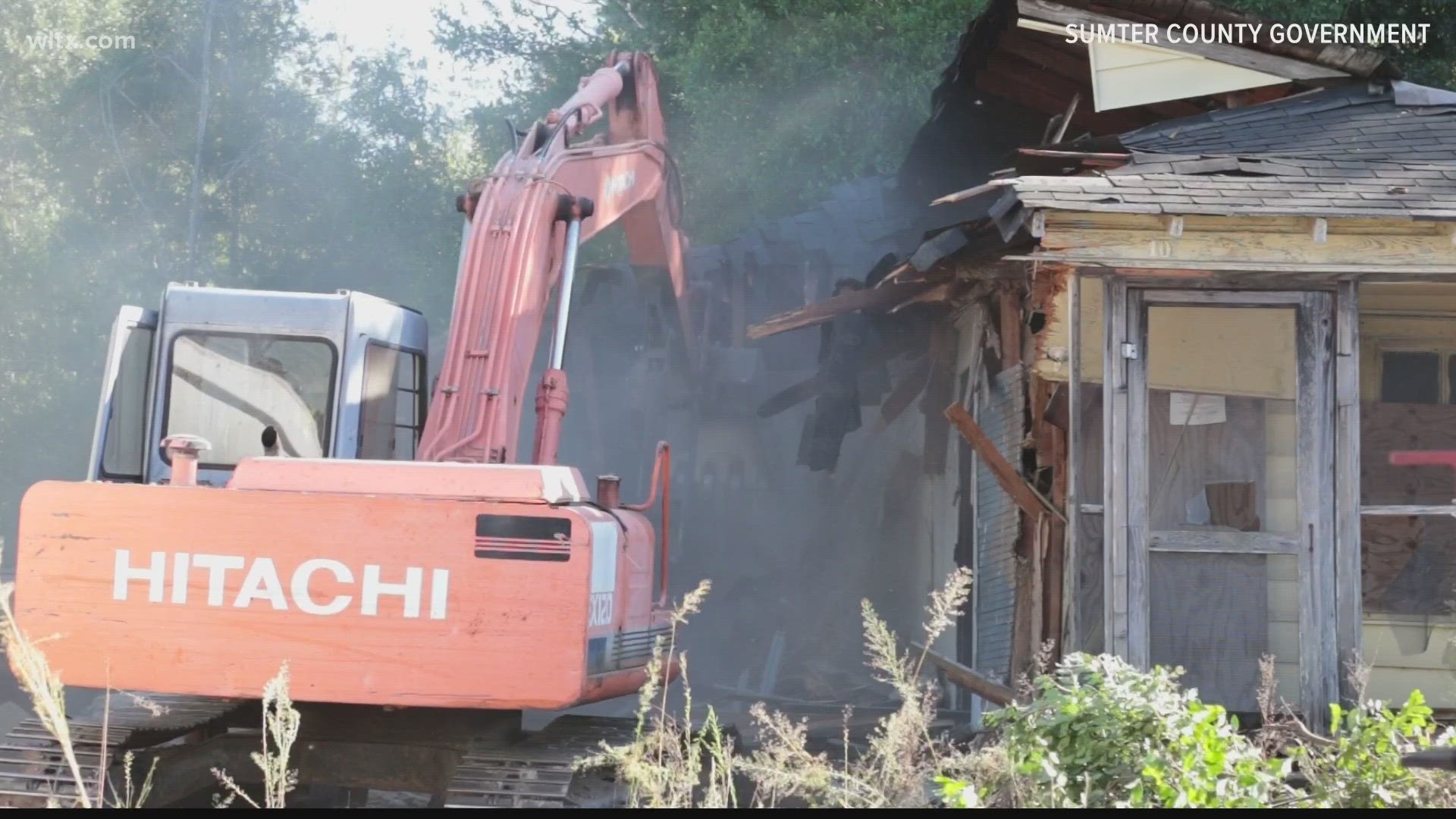 The city has money to tear down old, dilapidated buildings on the south side of Sumter.