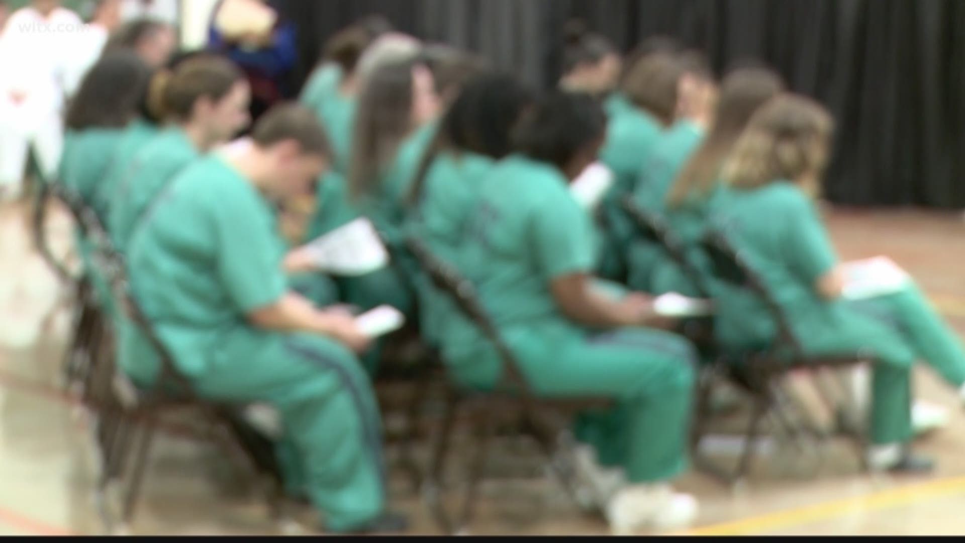 25 inmates in South Carolina prisons are now certified to help others with substance abuse. A graduation ceremony recognized the woman for becoming certified peer support specialists.