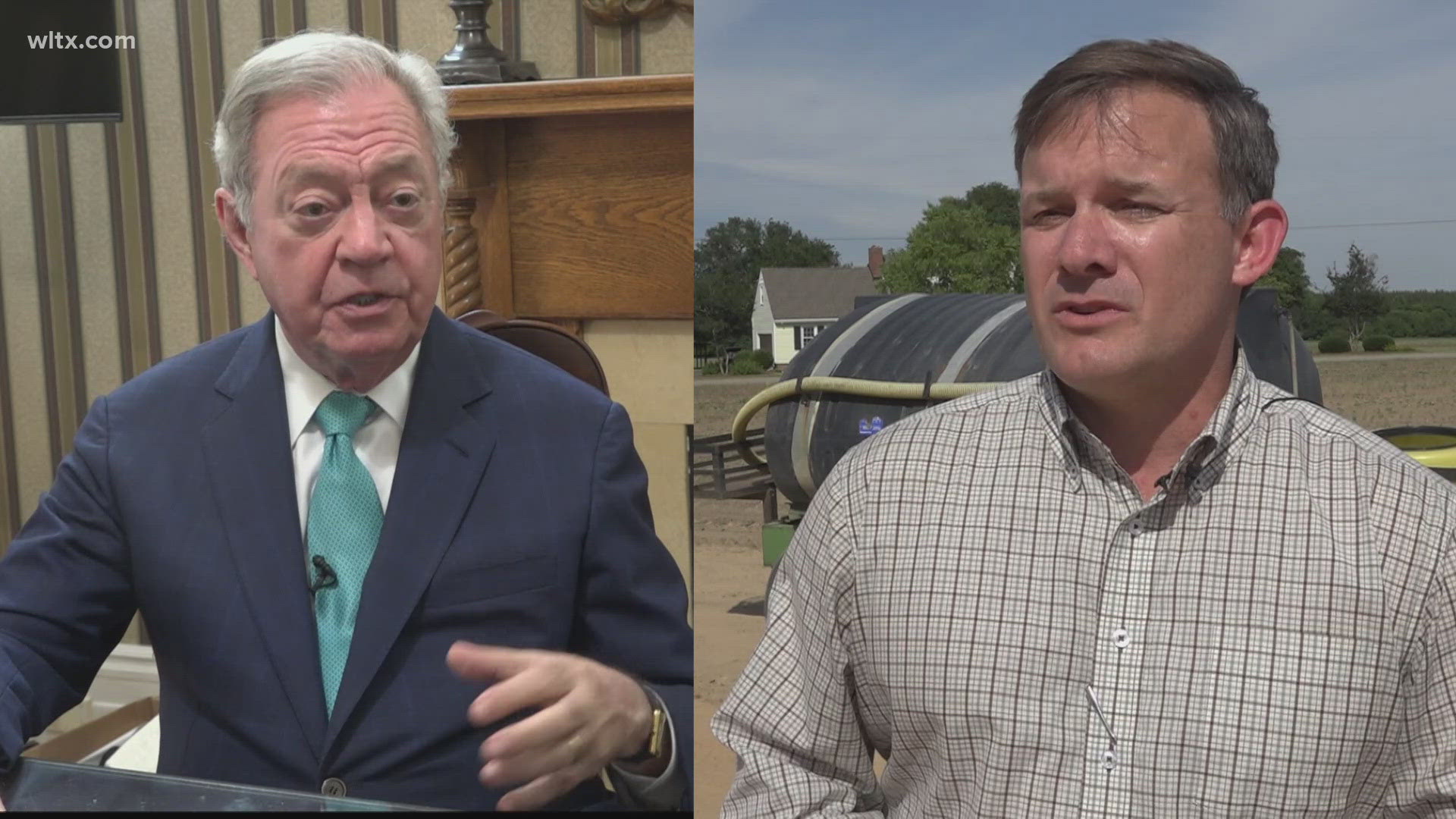 Russell Ott and Dick Harpootlian are facing off in the Democratic primary for an open Senate seat.