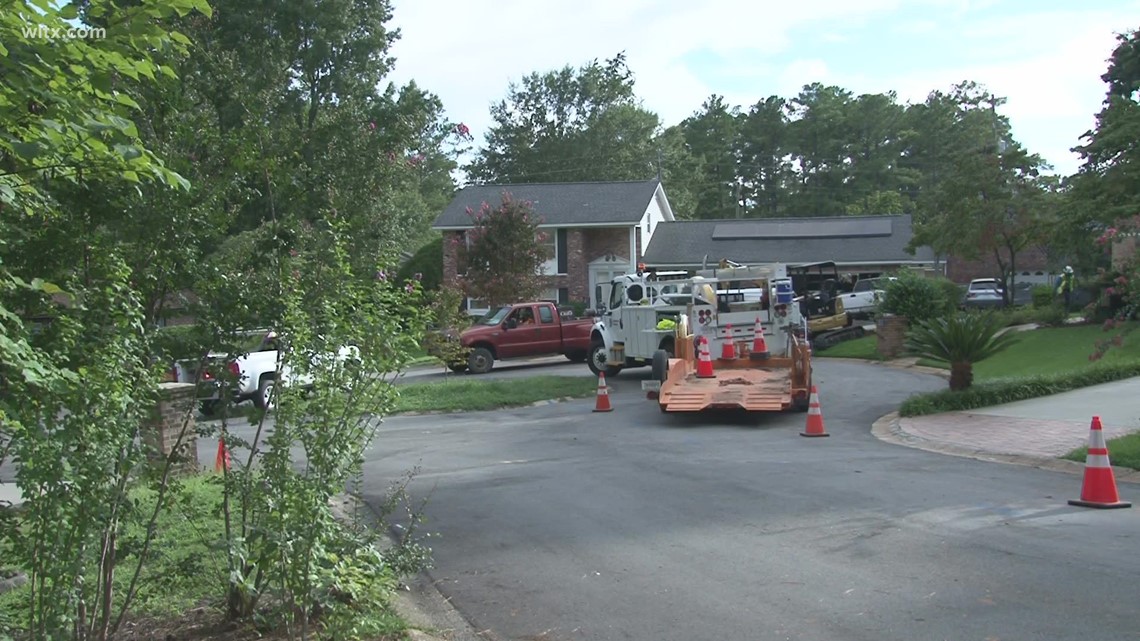 Natural gas line break in Irmo | wltx.com