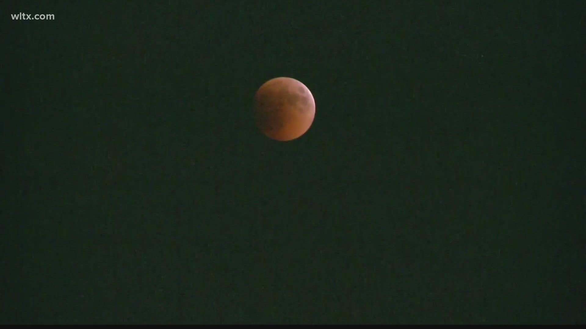 Here's what you need to know to see the 'blood moon' lunar eclipse in South Carolina on Sunday night.