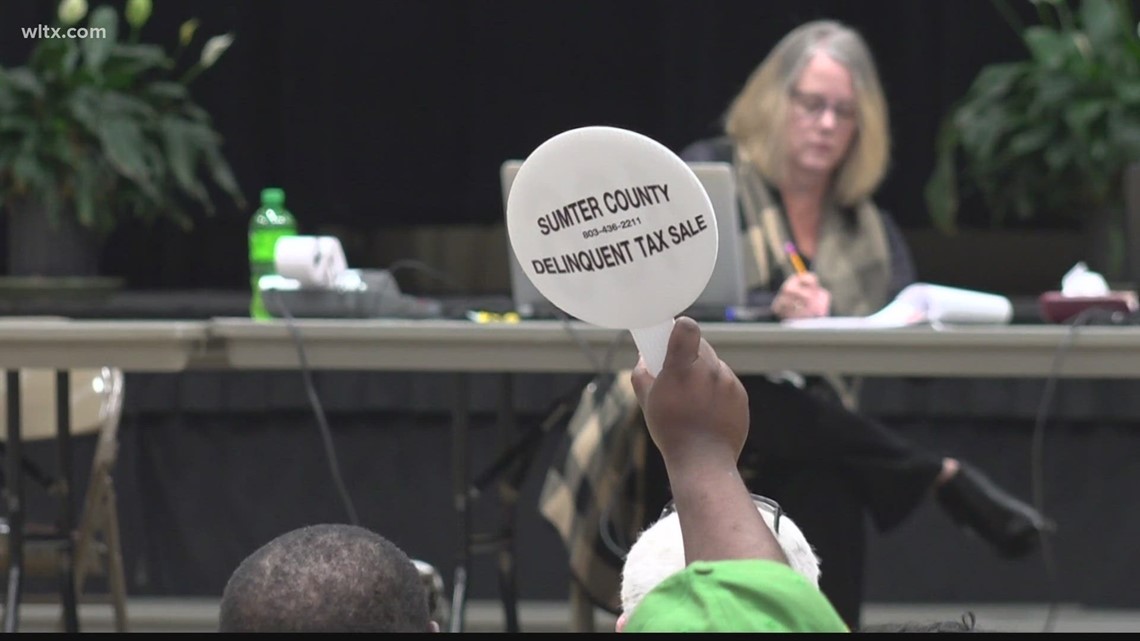 Delinquent sales tax auction in Sumter