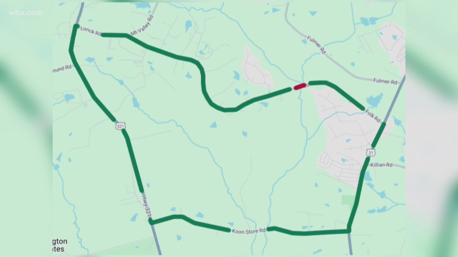 SCDOT to close bridge on Lorick Road near Blythewood for repair | wltx.com