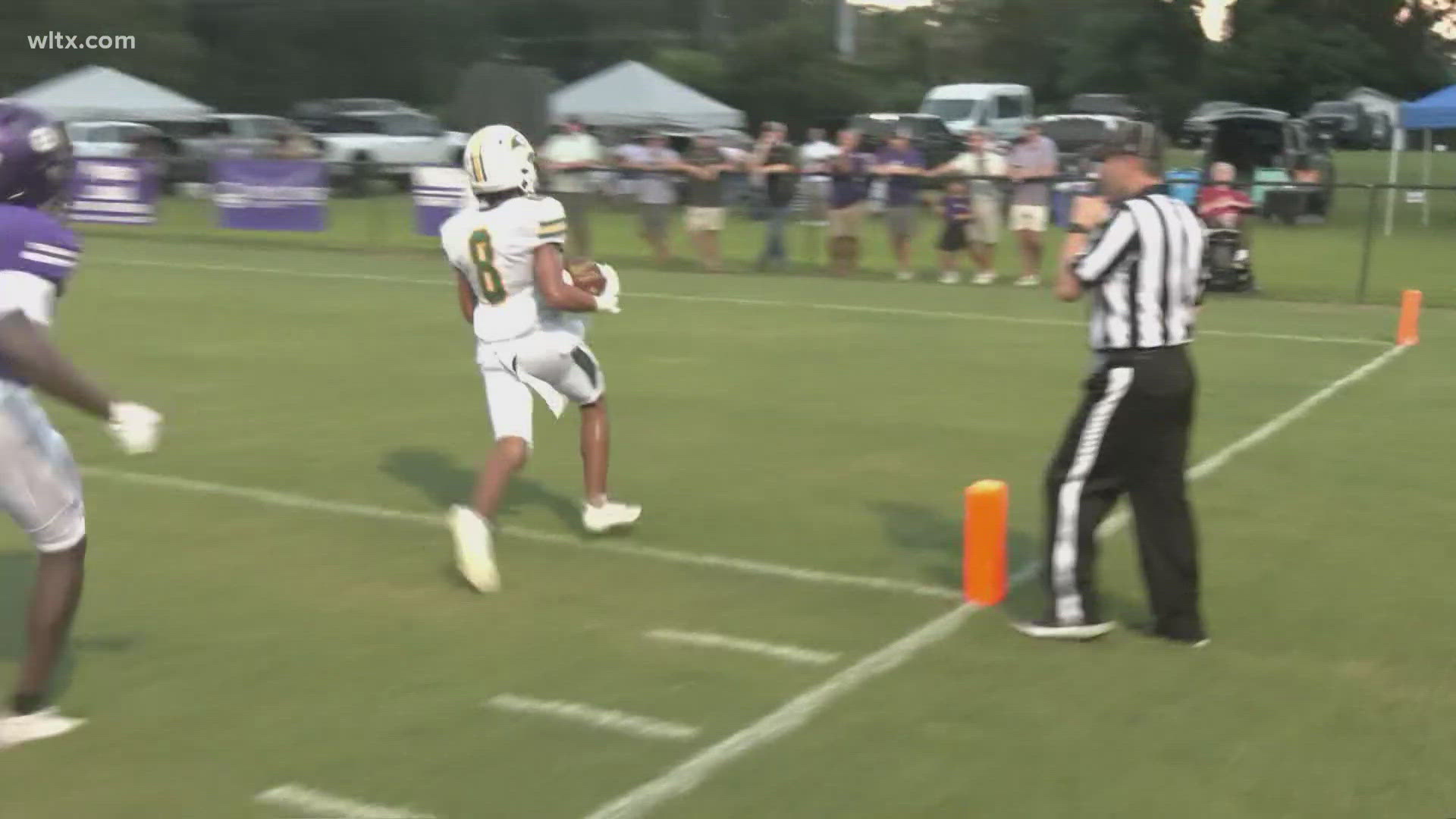 Highlights from A.C. Flora's exhibition win over Eau Claire, while Ben Lippen opens the regular season with a win at First Baptist.