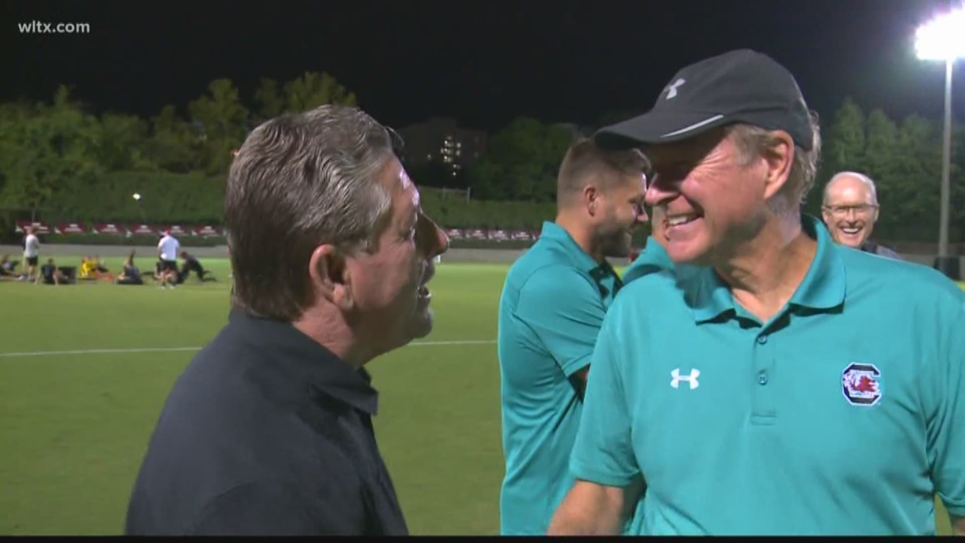 South Carolina head men's soccer coach Mark Berson recorded his 500th win with the program. He's the only head coach in the 42 year history of the program.