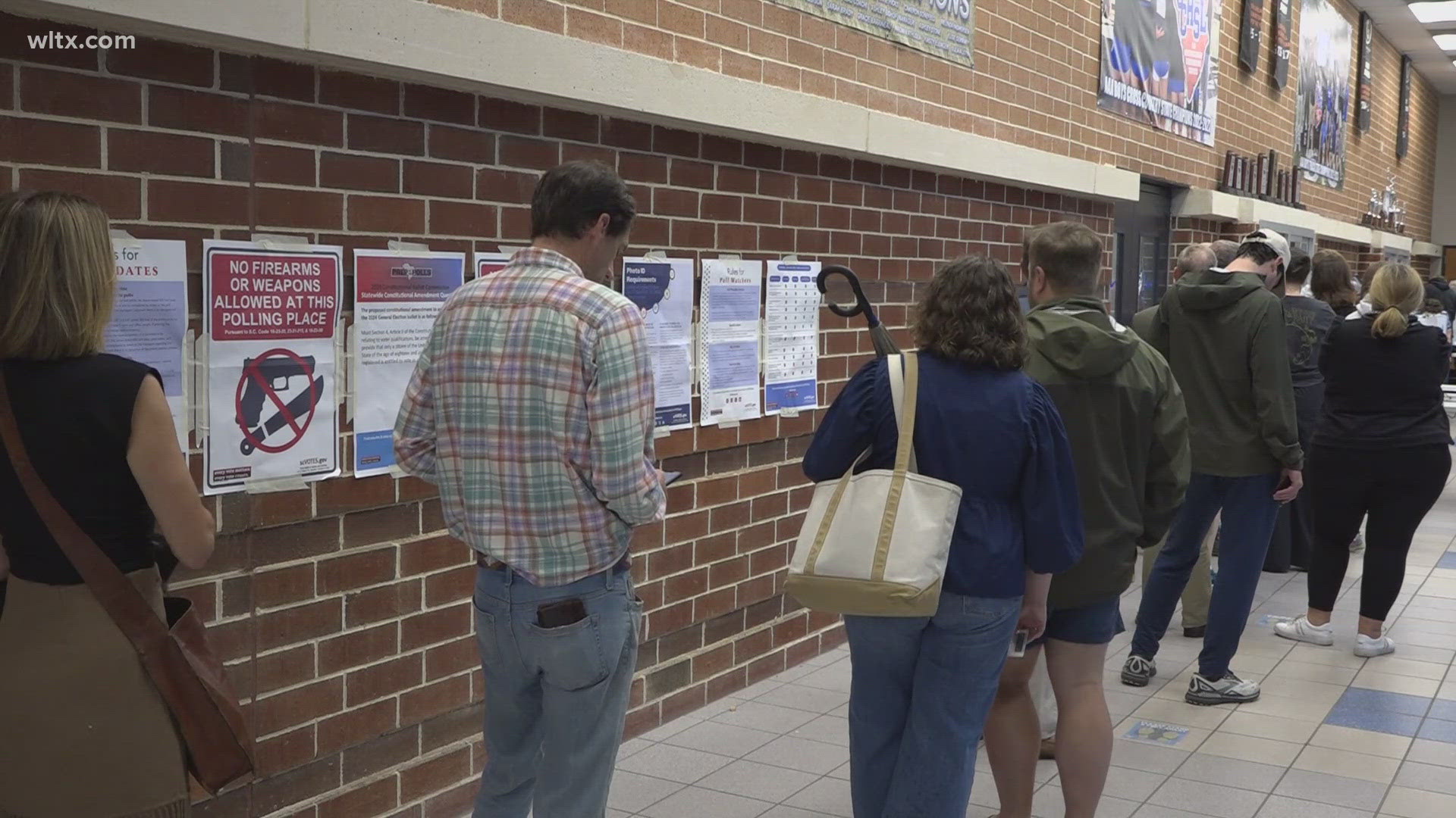 The state broke records for early voting, but some wanted to wait till election day to vote. 