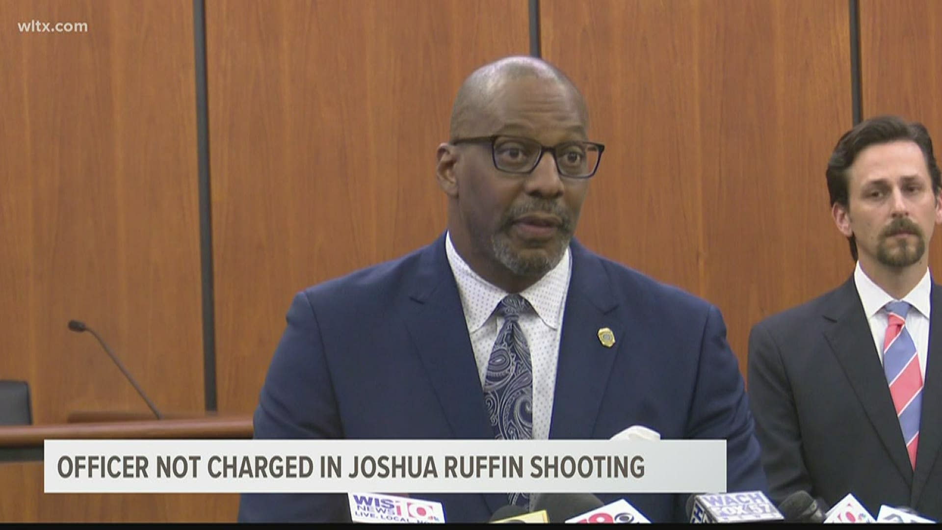 17-year-old Joshua Ruffin was shot by a Coumbia Police officer in April.