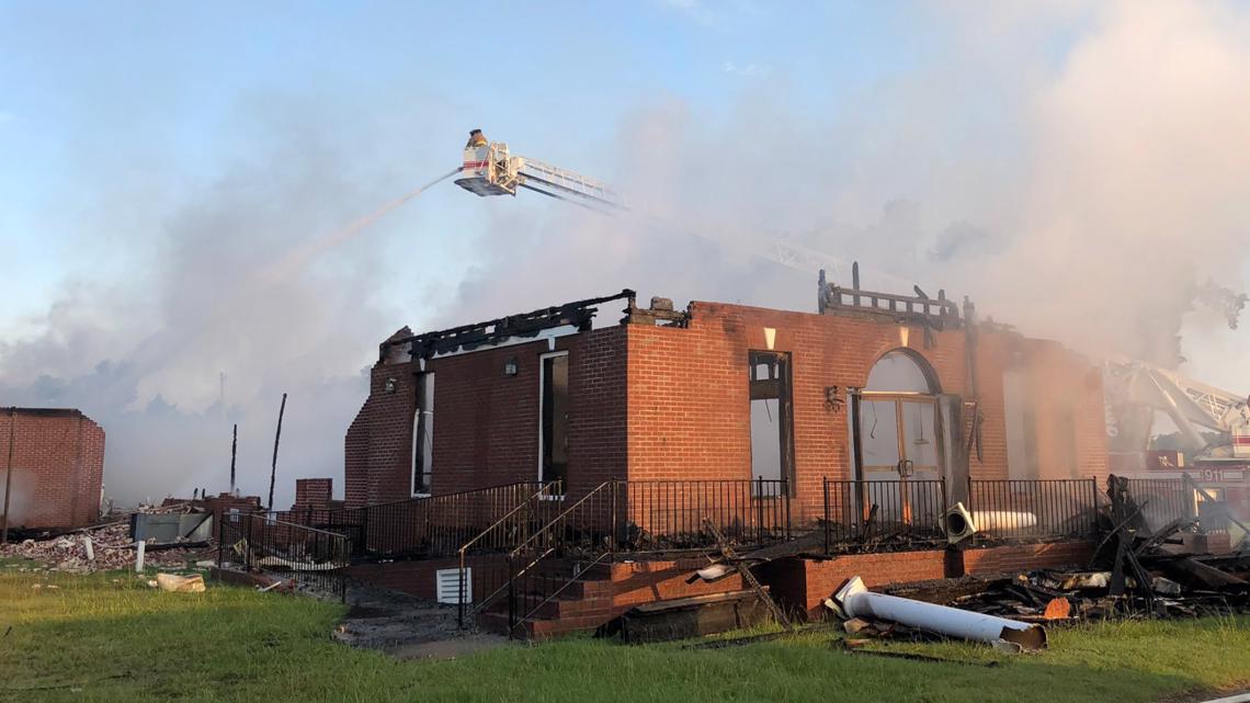 Agents investigating after fire destroys rural South Carolina church ...