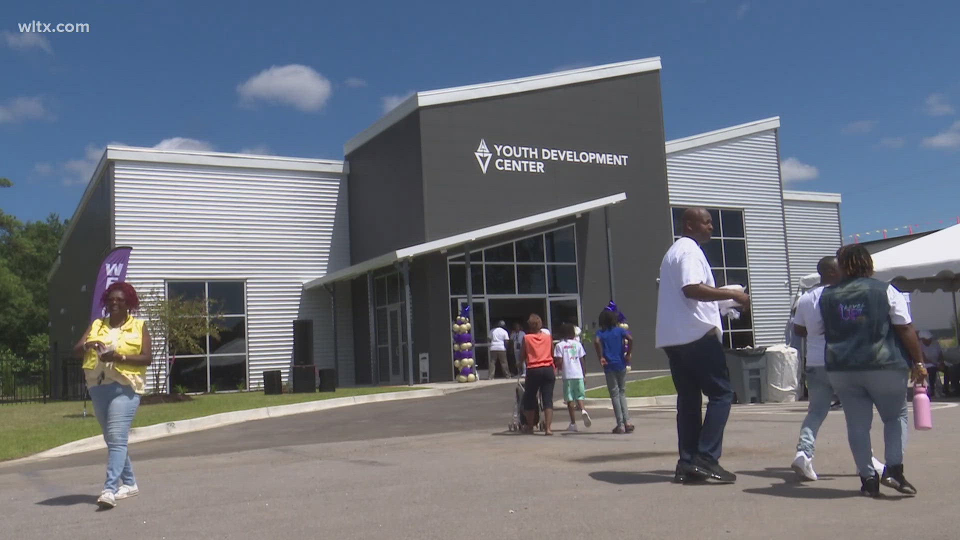 Hundreds gathered following Sunday service at Bible Way Church of Atlas Road to celebrate the grand opening of the church’s new Youth Development Center.