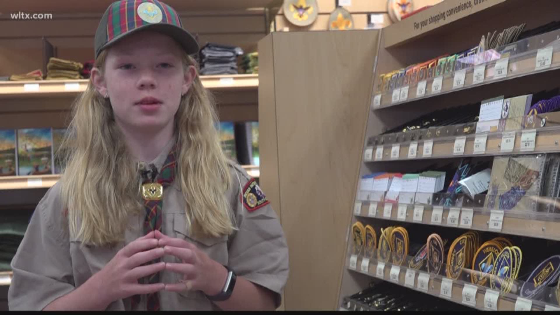 The Boy Scouts of America have changed the way they're doing business...by changing who they include in their troops.  One girl talks to us about how this change is making her wish come true 