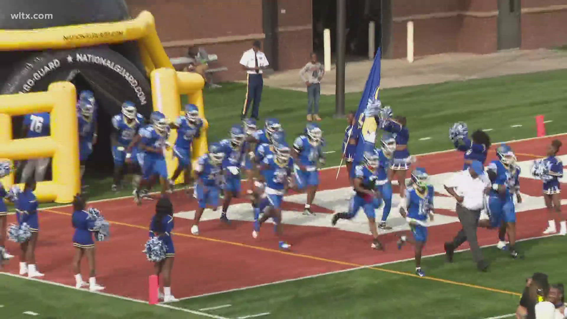 Highlights from Allen University's Homecoming win over Central State.