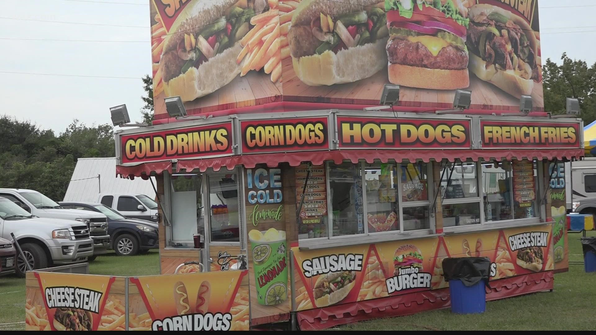 In the past, a few fairs did drive-thru but this year you can face off with not just food but rides as well.