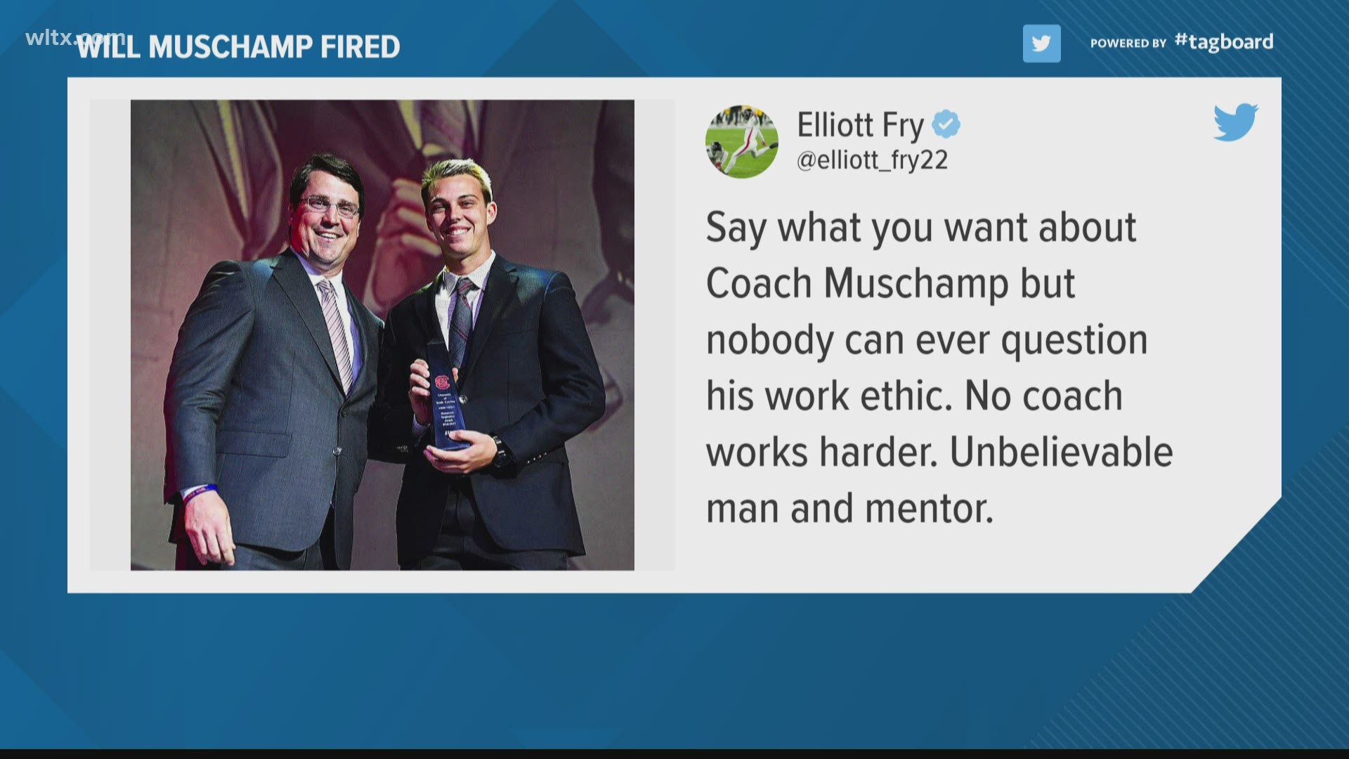 Many on social media had something to say about USC coach Muschamp's departure from the Gamecocks.