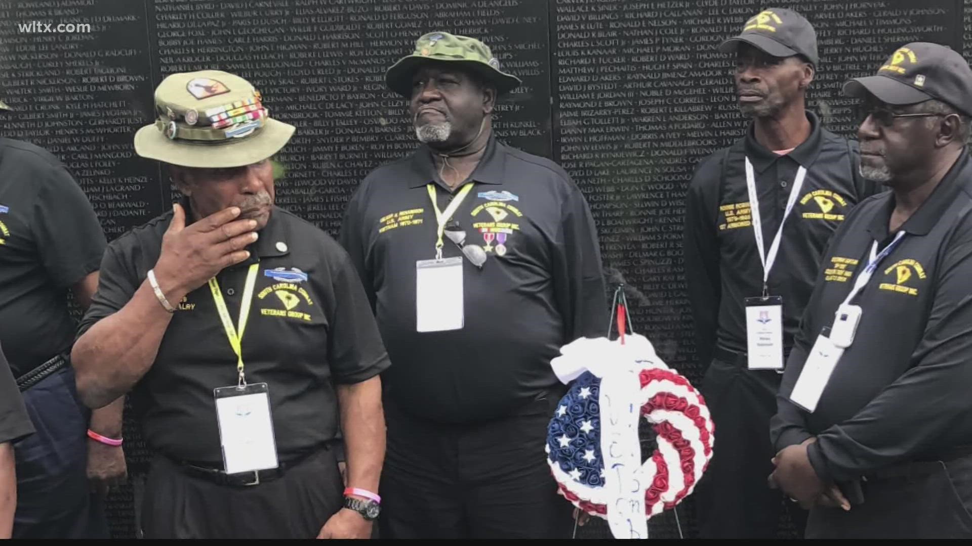 Sunday afternoon, a group of Vietnam Veterans returned from a trip to Washington that held special meaning.