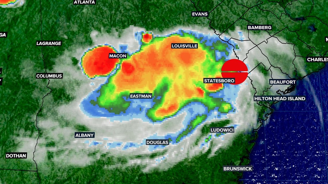 Tropical Storm Danny makes South Carolina coastal landfall - The Coastland  Times