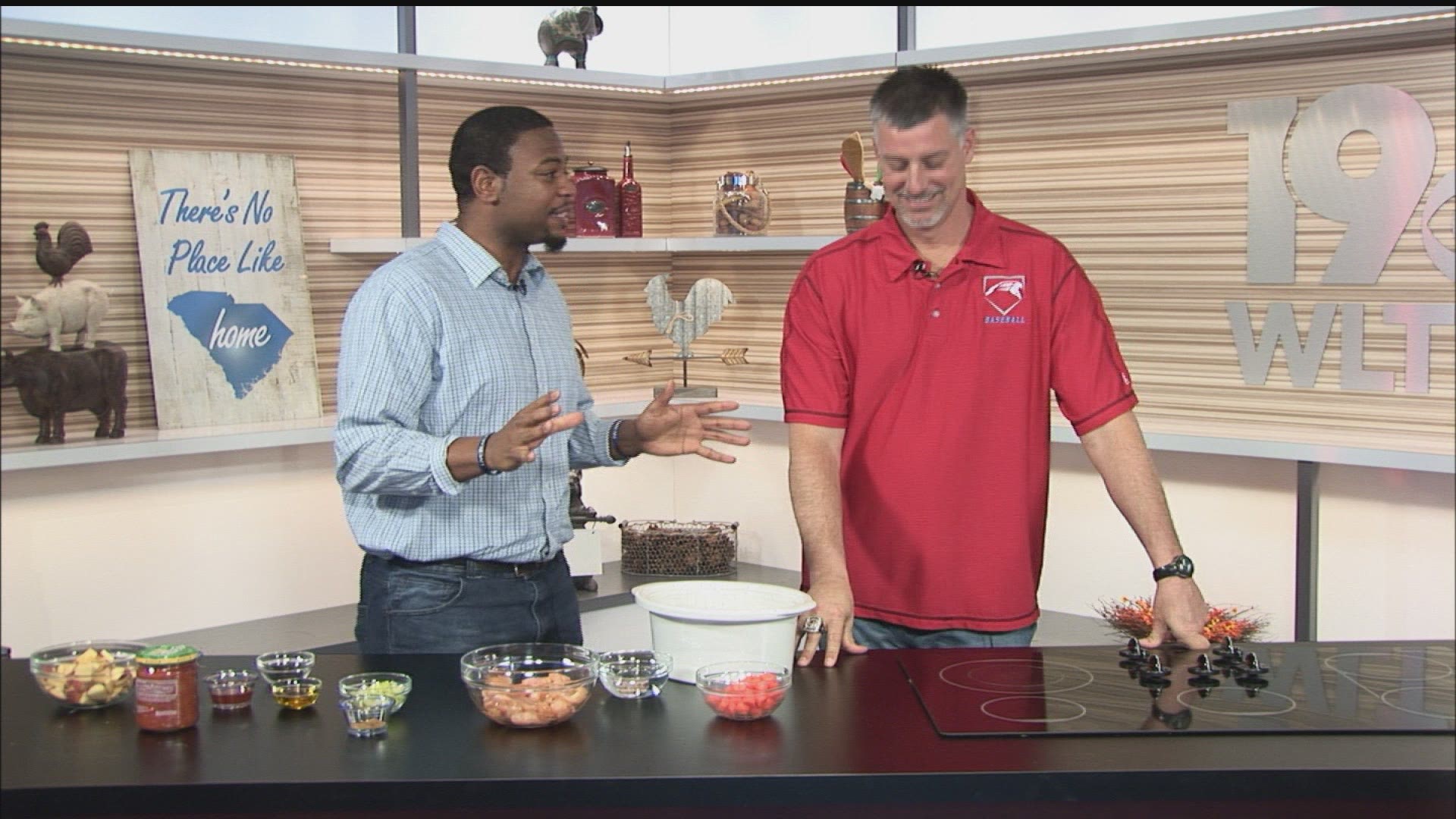 Andy Hallett of the state champion AC Flora baseball team knows a thing or two about putting the right ingredients together to create a winning recipe on the baseball field. Now he helps News 19 Sports Reporter Joe Cook do the same in the kitchen as they make Moroccan Chicken.